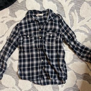 Black and white flannel